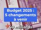 Budget 2025 : quels changements au quotidien ?