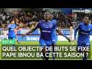 Quel objectif de buts pour Pape Ibnou Ba cette saison avec l'Estac ?