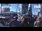 VIDÉO. Vendée Globe 2024 : du monde pour admirer les bateaux amarrés au ponton aux Sables-d'Olonne