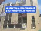 Nice : Les travaux aux Moulins ont commencé, Christian Estrosi était sur place