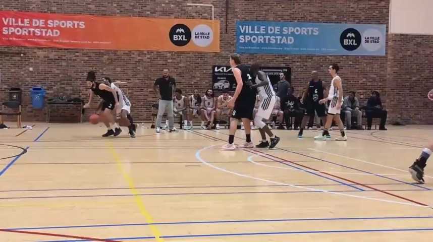 Basket (R2) Le Royal IV Brussels sans pitié pour le FBI Ixelles