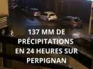 Pluie dans les Pyrénées-Orientales : 137 mm de précipitations en 24 heures sur Perpignan, du jamais vu depuis novembre 2011 !