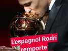 Rodri remporte le Ballon d'Or 2024