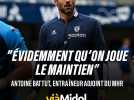 Antoine Battut, entraineur adjoint du MHR : 