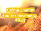 Ce qui change au 1er novembre 2024