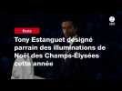 VIDEO. Tony Estanguet désigné parrain des illuminations de Noël des Champs-Élysées cette année