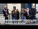 L'embarrassant discours du maire de Revin