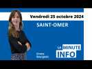 La Minute de l'info de L'Indépendant du vendredi 25 octobre 2024