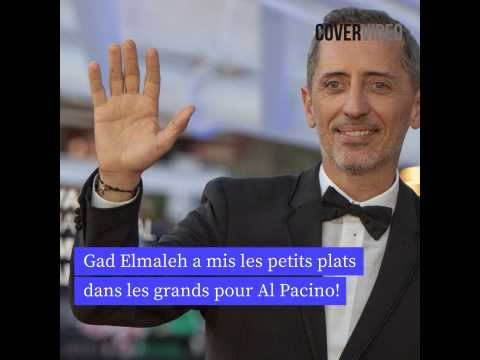 VIDEO : Gad Elmaleh raconte comment il a reu Al Pacino  dner