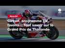 VIDÉO. MotoGP. Circuit, programme TV, favoris... Tout savoir sur le Grand Prix de Thaïlande