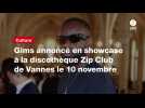 VIDÉO. Gims annoncé en showcase à la discothèque Zip Club de Vannes le 10 novembre