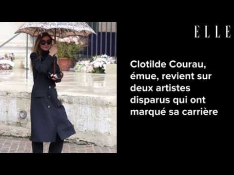 VIDEO : Clotilde Courau, mue, revient sur deux artistes disparus qui ont marqu sa carrire