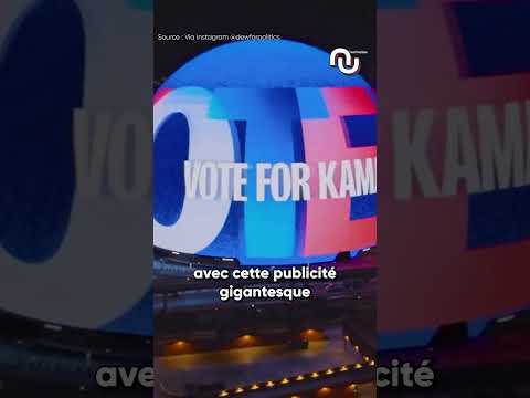 Kamala Harris s’est payé une des plus grandes pubs de l'Histoire avec la Sphere Las Vegas #shorts