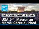 Présidentielle américaine J-4, Visite d'Emmanuel Macron au Maroc et soldats nord-coréens en Ukraine