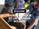 Il créer un four et un séchoir solaires