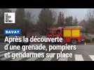 Une grenade découverte à Bavay, pompiers et gendarmes sur place