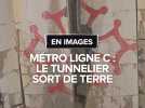 Ligne C du métro de Toulouse : le tunnelier Marguerite de Catellan est sorti de terre