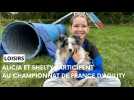 Alicia Massart, 11 ans, représente la Champagne-Ardenne au championnat de France d'agility junior