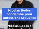 Nicolas Bedos condamné pour agressions sexuelles.