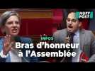 Sandrine Rousseau fait un début de bras d'honneur à l'Assemblée nationale puis présente des excuses