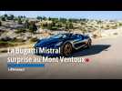 La Bugatti Mistral surprise au Mont Ventoux pour un shooting photo