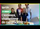 À Croix, Clémence, 13 ans, est championne du France de cup stacking