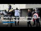 Omar Sy joue les super-héros pour les enfants de l'hôpital d'Avignon