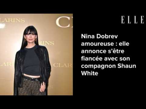 VIDEO : Nina Dobrev amoureuse : elle annonce s?tre fiance avec son compagnon Shaun White