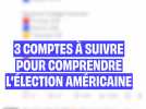 3 comptes à suivre sur les réseaux sociaux pour comprendre l'élection présidentielle américaine