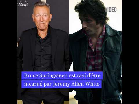 VIDEO : Bruce Springsteen est ravi d'tre incarn par Jeremy Allen White