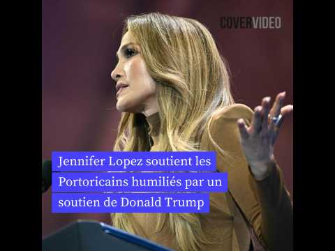 VIDEO : Jennifer Lopez soutient les Portoricains humilis par un soutien de Donald Trump