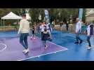 Wimereux : inauguration du terrain de basket 3x3