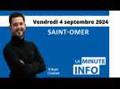 La Minute de L'Info de L'Indépendant du vendredi 4 octobre