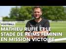 Mathieu Rufié avant Stade de Reims - Dijon en D1 féminine