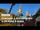 A Reims, la statue de Fontaine rejoint celle de Kopa