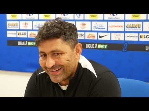 Point presse. Oswald Tanchot avant Rodez - GF38