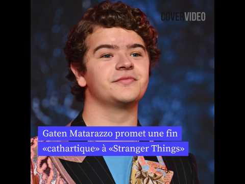 VIDEO : Gaten Matarazzo promet une fin cathartique  Stranger Things