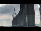 VIDEO. Le pont de Saint-Nazaire, bientôt 50 ans, inspecté sous toutes les coutures