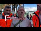 Joseph Paoli, agent CCI port de Bastia, s'exprime au nom de l'intersyndicale CGT, STC et CFE-CGC