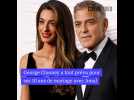 George Clooney a tout planifié pour ses 10 ans de mariage avec Amal