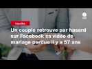 VIDEO. Un couple retrouve par hasard sur Facebook sa vidéo de mariage perdue il y a 57 ans