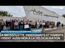 Délocalisation du collège Paul-Langevin : à Brossolette, enseignants et parents disent aussi non