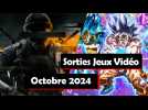 Jeux vidéo : les sorties du mois d'octobre