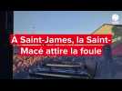 VIDÉO. Boris, Lââm, Ève Angeli, la Cheucheu Synchro... Saint-James en fête pour la Saint-Macé