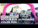 Carton plein pour la remière color run de Sainte-Menehould