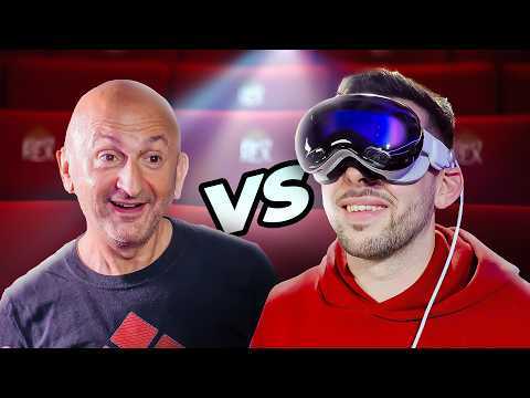 VRAI CINÉMA vs. MODE CINÉMA dans Apple Vision Pro ! Avec PP Garcia