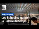 Louvre-Lens : les Babouins de Louxor et leurs six tonnes quittent la Galerie du temps