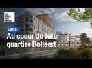 Au coeur du futur quartier Bollaert à Lens