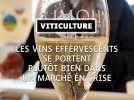 Les vins effervescents se portent plutôt bien dans un marché en crise