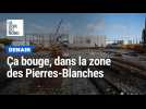 Le chantier de Lesaffre entre dans le dur, sur la zone des Pierres-Blanches de Denain